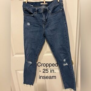 Women’s Levi’s Cropped Skinny
